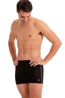 Herren Badehose mit Innenslip Badepant Kastenbadehose