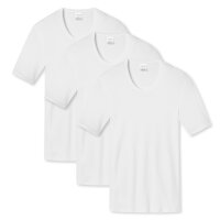 Cotton Essentials Feinripp 3er Pack Herren Shirt 1/2 Arm Baumwolle