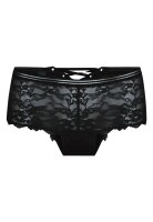 Black Hazel Spitzen Shorty H&ouml;schen Unterhose aus floraler Spitze