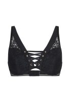 Black Hazel Lace BH Triangel-BH mit B&uuml;gel und...