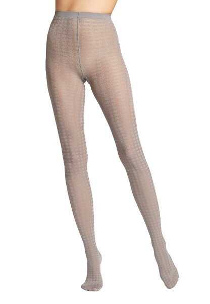 Clementia Tights 50 DEN  gemusterte Strumpfhose mit Glanzeffekt