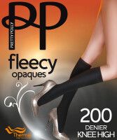 Pretty Polly Fleecy Kniestr&uuml;mpfe blickdicht 200DEN...