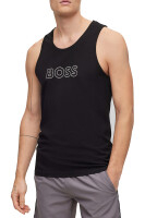 BOSS Beach Tank Top Herren Sport Shirt ohne Arme mit Logo Aufdruck