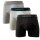 Boxers Long Boxer Brief 3er Pack Cotton Stretch Bein etwas l&auml;nger