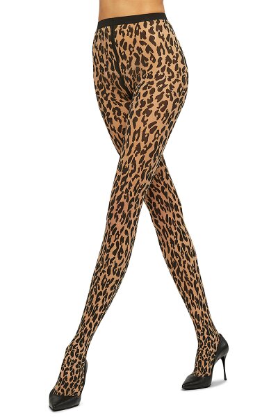 Leo Tights Damen Strumpfhose Animal Print 20 DEN