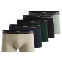 BOSS Trunk 5P Essential Boxer Unterhosen kurzes Bein mit...