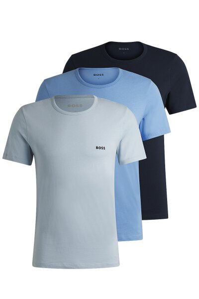 T-Shirt Unterziehshirt Rundhals Regular Fit 3er Pack