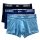 Cotton Stretch Trunk Herren Unterhosen 3er Pack Logobund