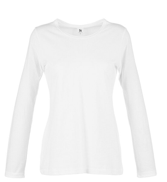 Basic T-Shirt langarm Fairtrade Baumwolle