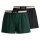 2P Boxer Shorts EW Wowen Pyjama-Shorts Baumwollpopeline...